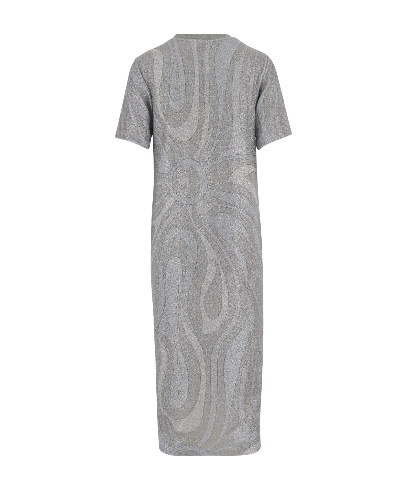 Pucci Round Neck Dress In Gray