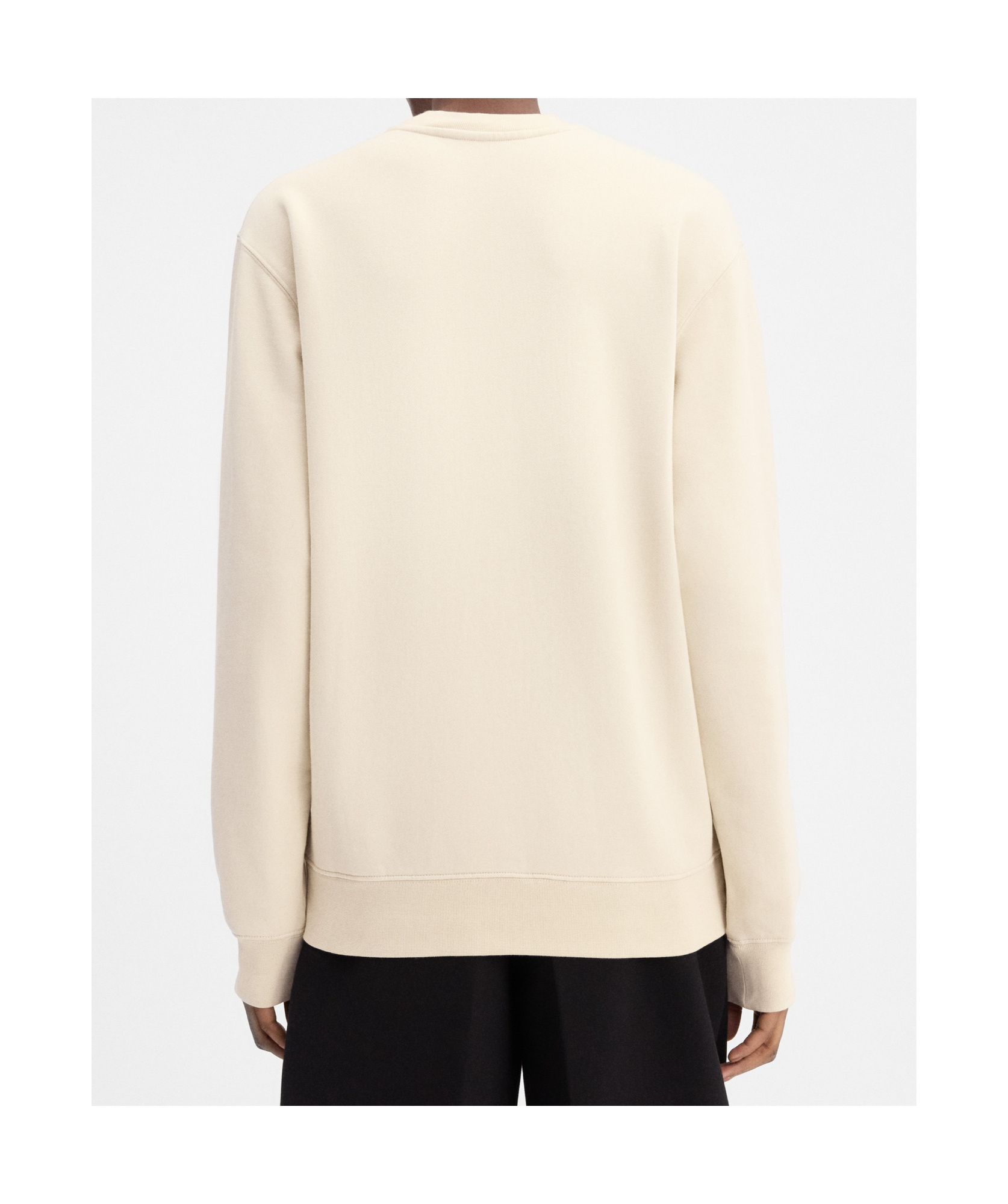 Jacquemus The Gros Grain Sweatshirt In Neutral