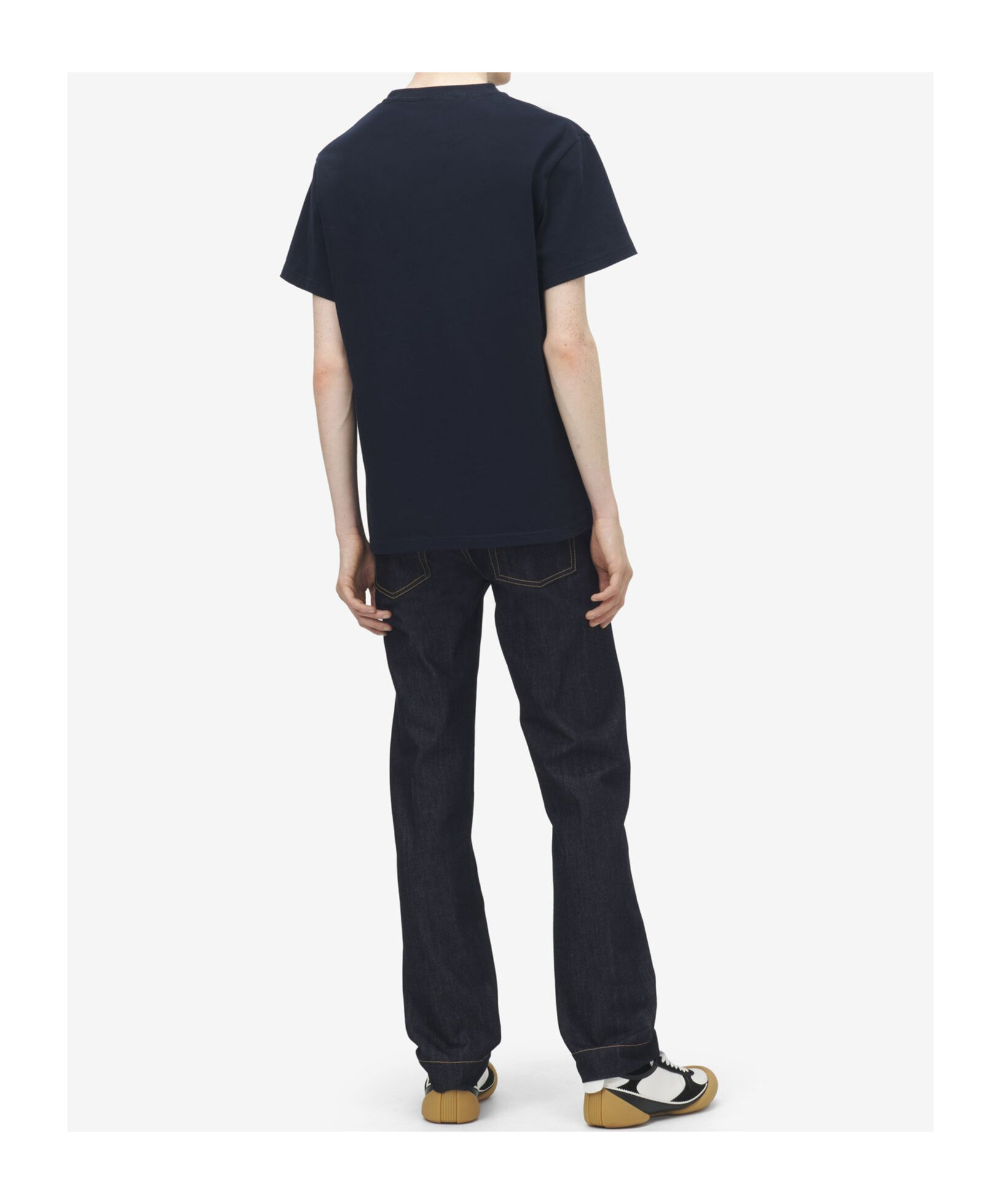 Alexander Mcqueen Men's Mcqueen Script Print T-shirt In Blue In Blue