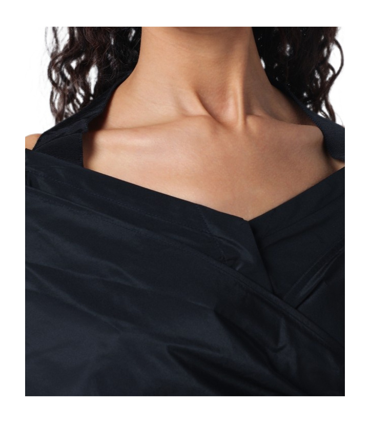 Shop Patou Wrap Blouse In Black