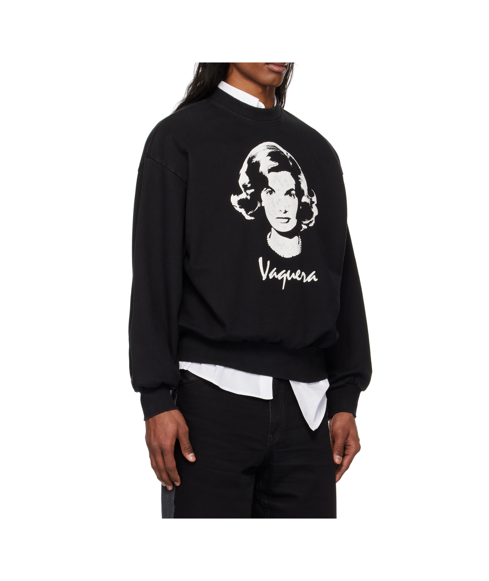 Vaquera Black Jackie Sweatshirt In Black