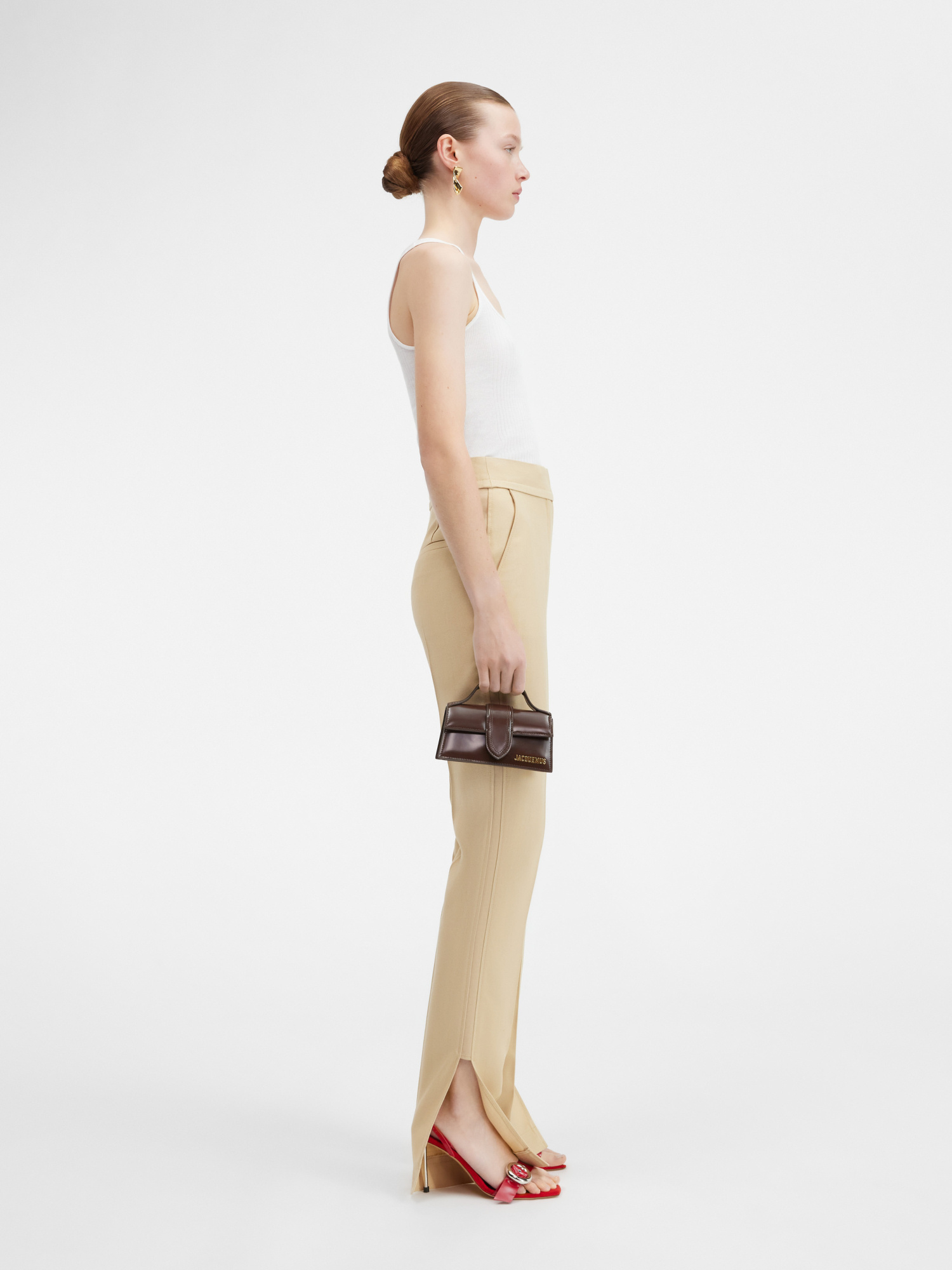 Jacquemus Le Pantalon Astouin In Nude