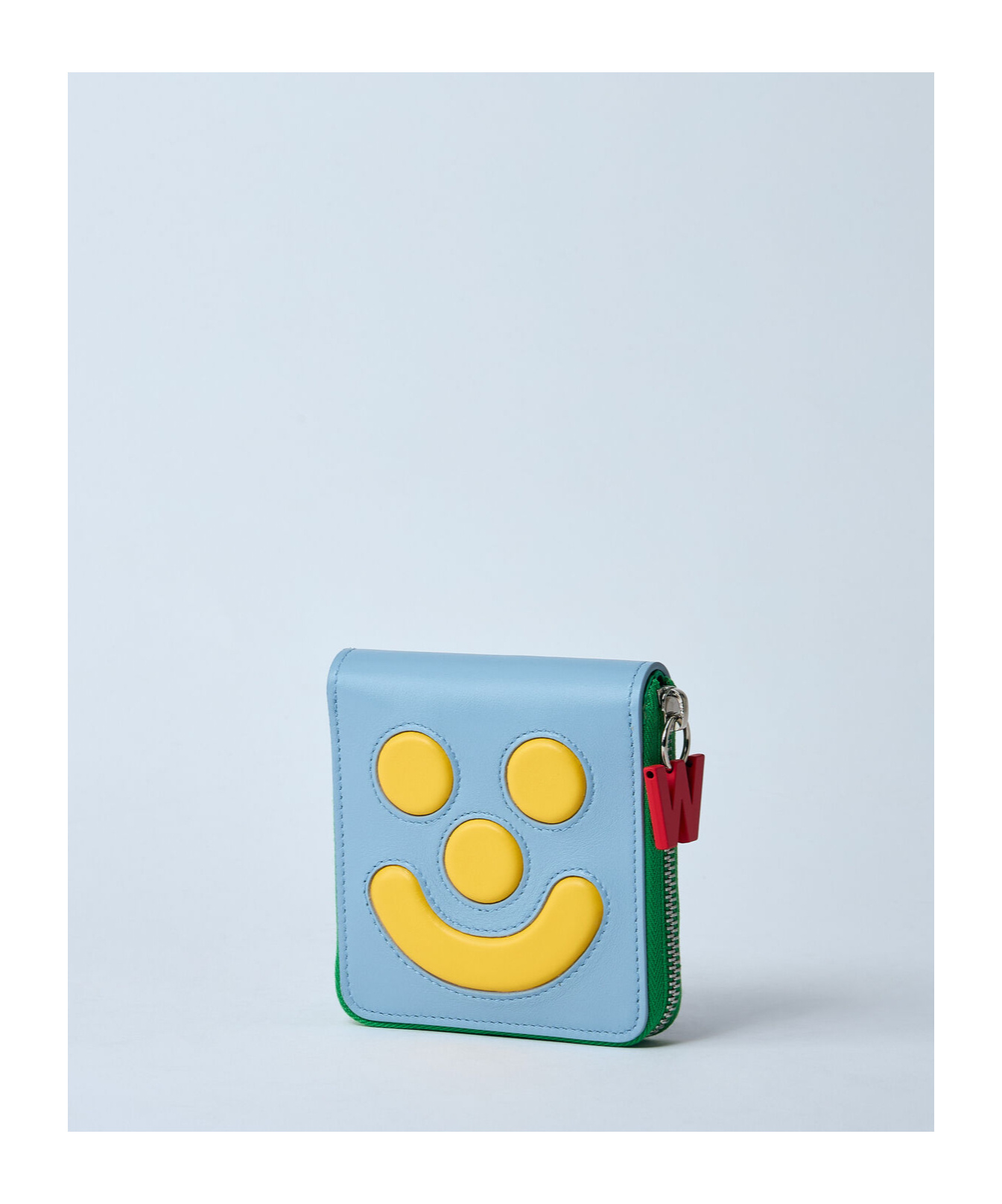 Shop Walter Van Beirendonck Ghost Wallet On Strap In Green
