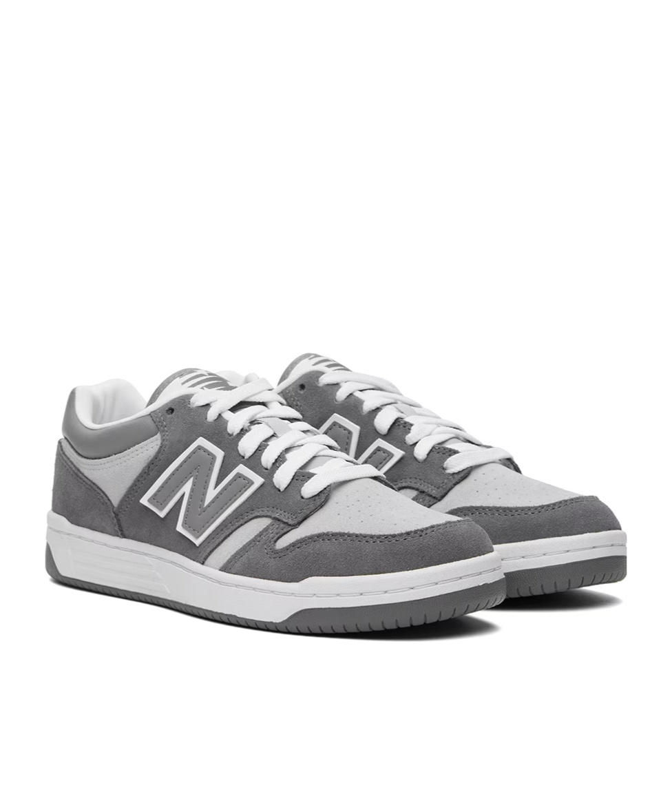 New Balance Low-cut Casual Shoes With Lace Front In White