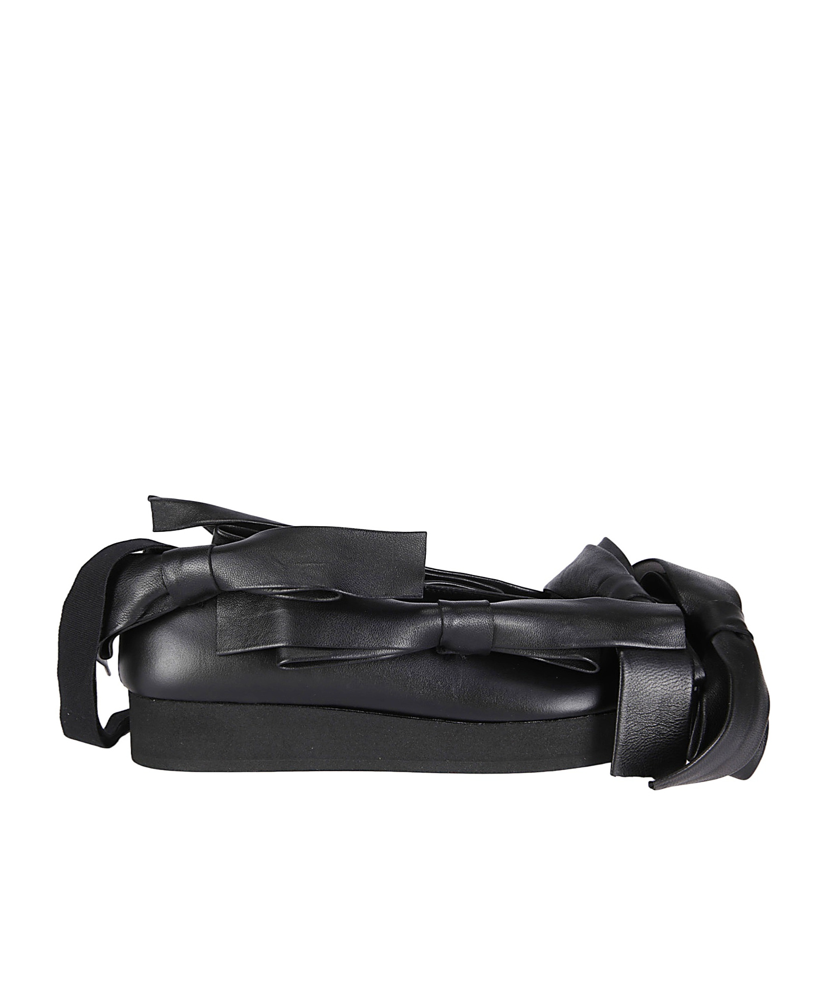 Comme Des Garçons X Phileo Platform Ballet Flat In Black