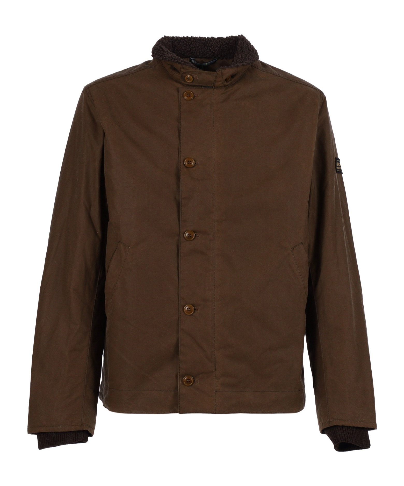 Barbour Long Sleeve Jacket In Brown