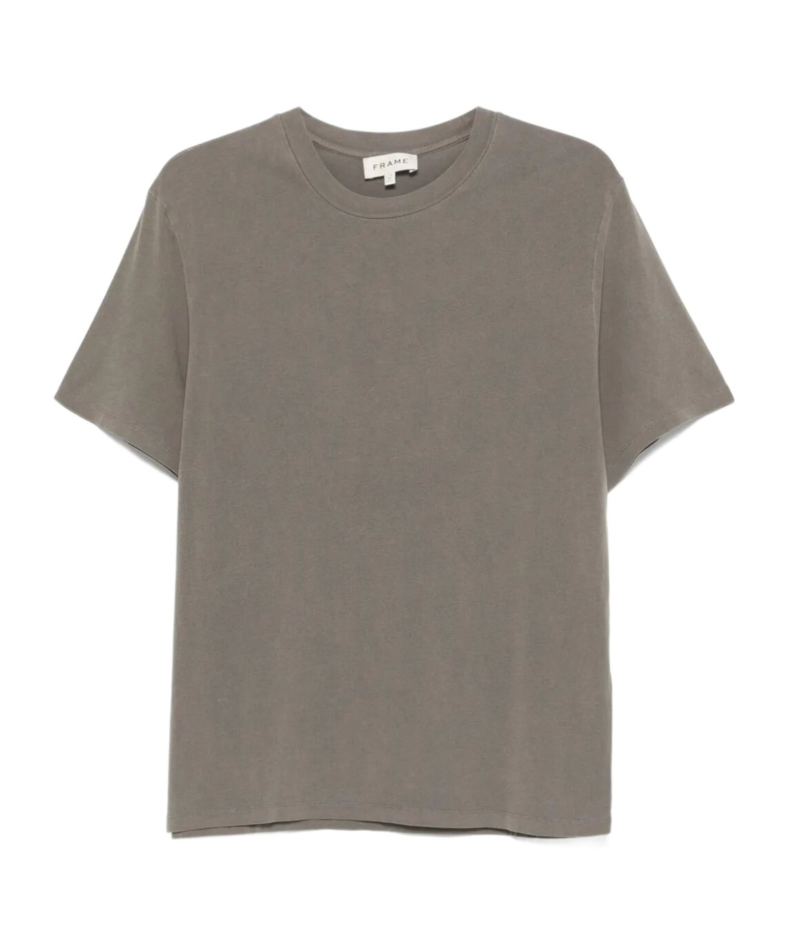 Frame Crew Neck T-shirt In Gray