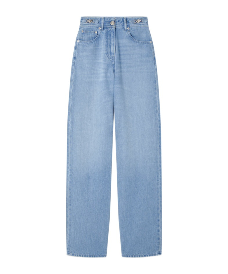 Versace High Waist Wide Leg Jeans