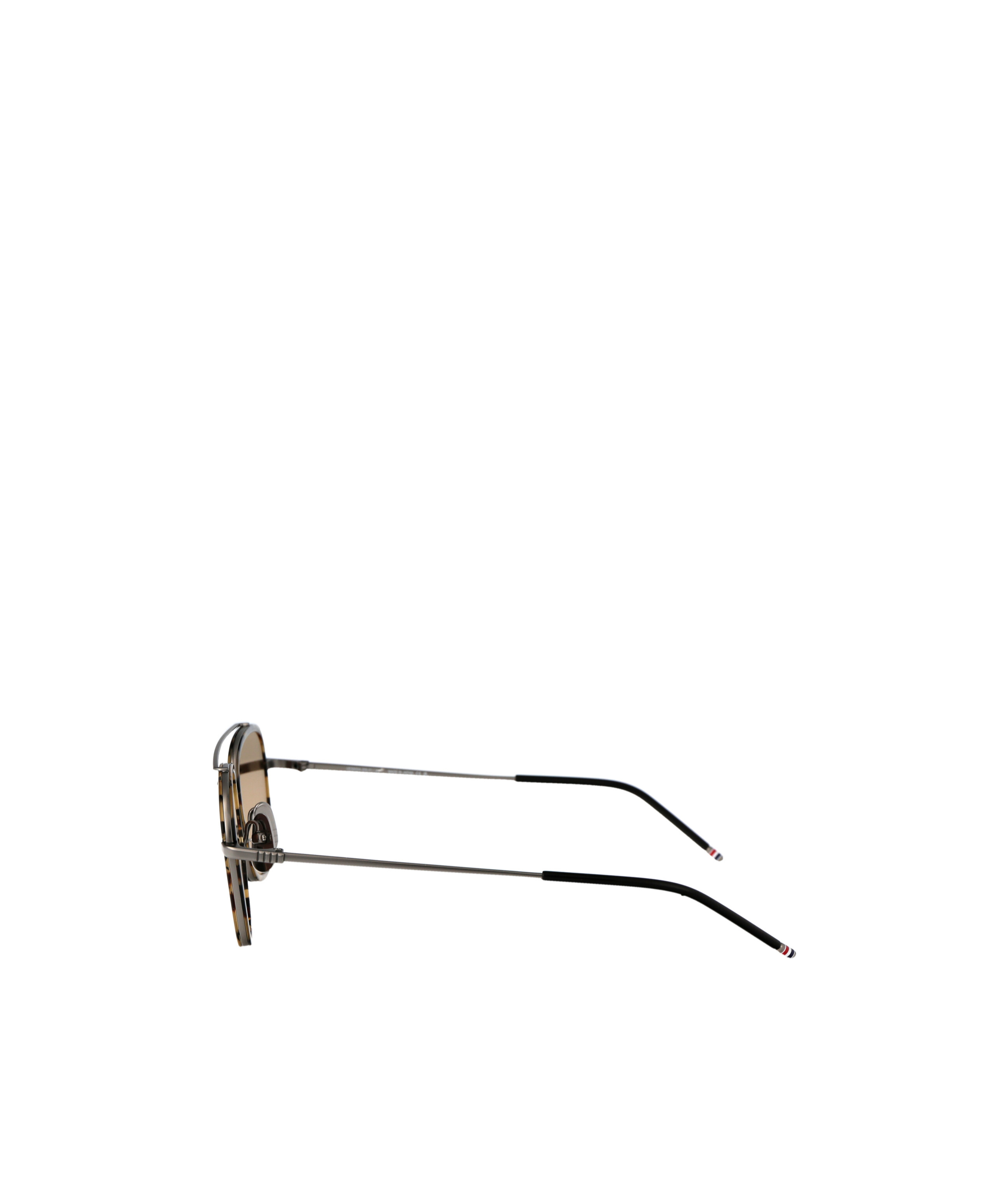 Thom Browne Aviator Sunglasses In Green