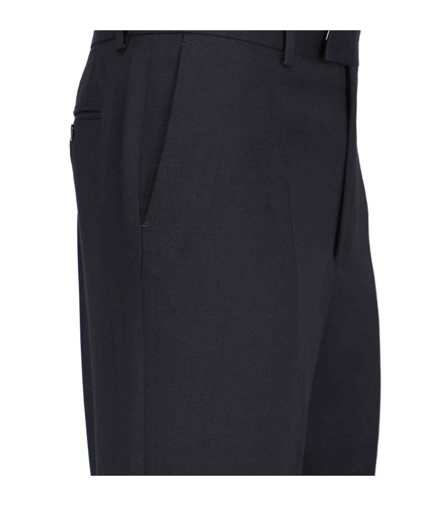 Sunflower Pants With Pleat In Black
