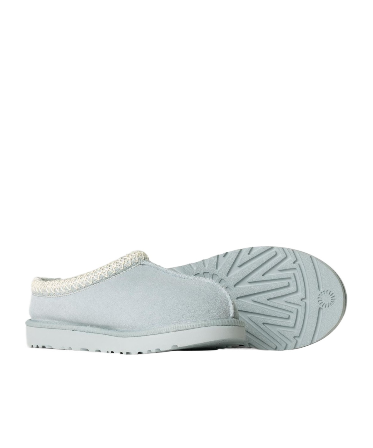 Shop Ugg Round Toe Mules In Gray