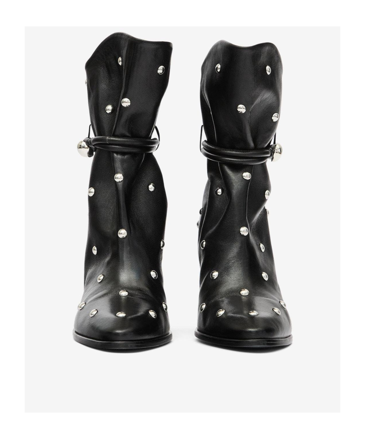 Isabel Marant Lolya Ankle Boots In Black