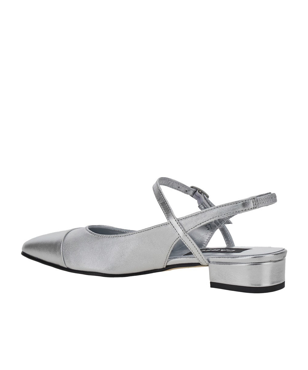 Carel Paris Open-heeled Ballet Shoes In Gray