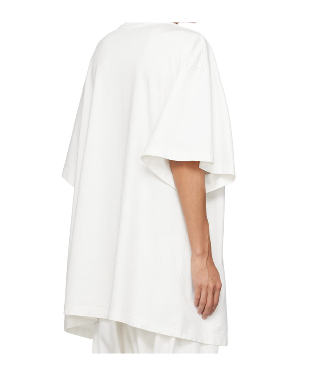 Hed Mayner Drop Shoulder T-shirt In White