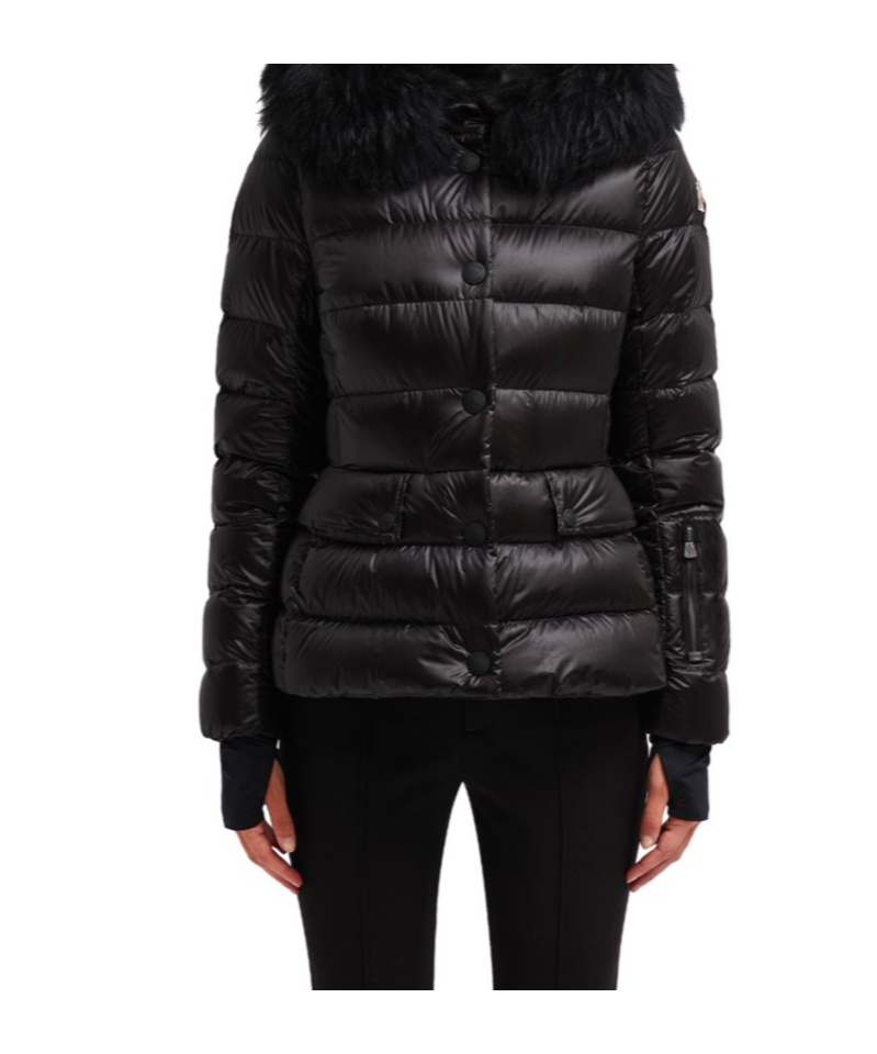 Moncler Long-sleeved Cotton Clothes In Black