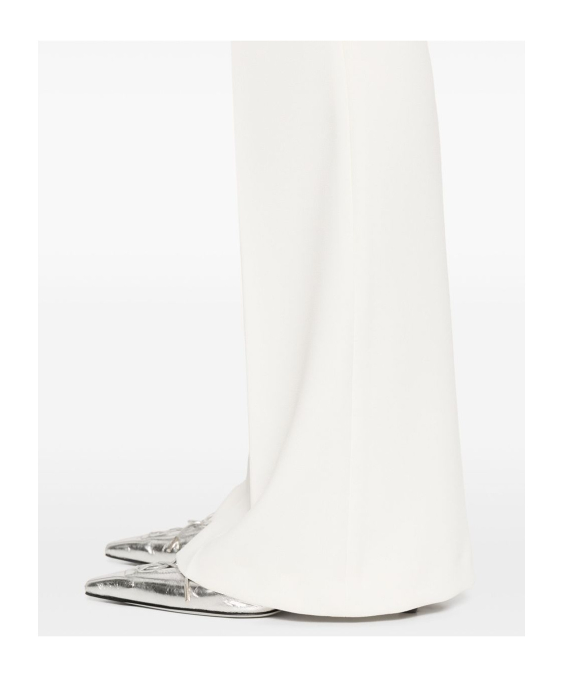 Blugirl Wide Leg Trousers With Button And Zip Fastening