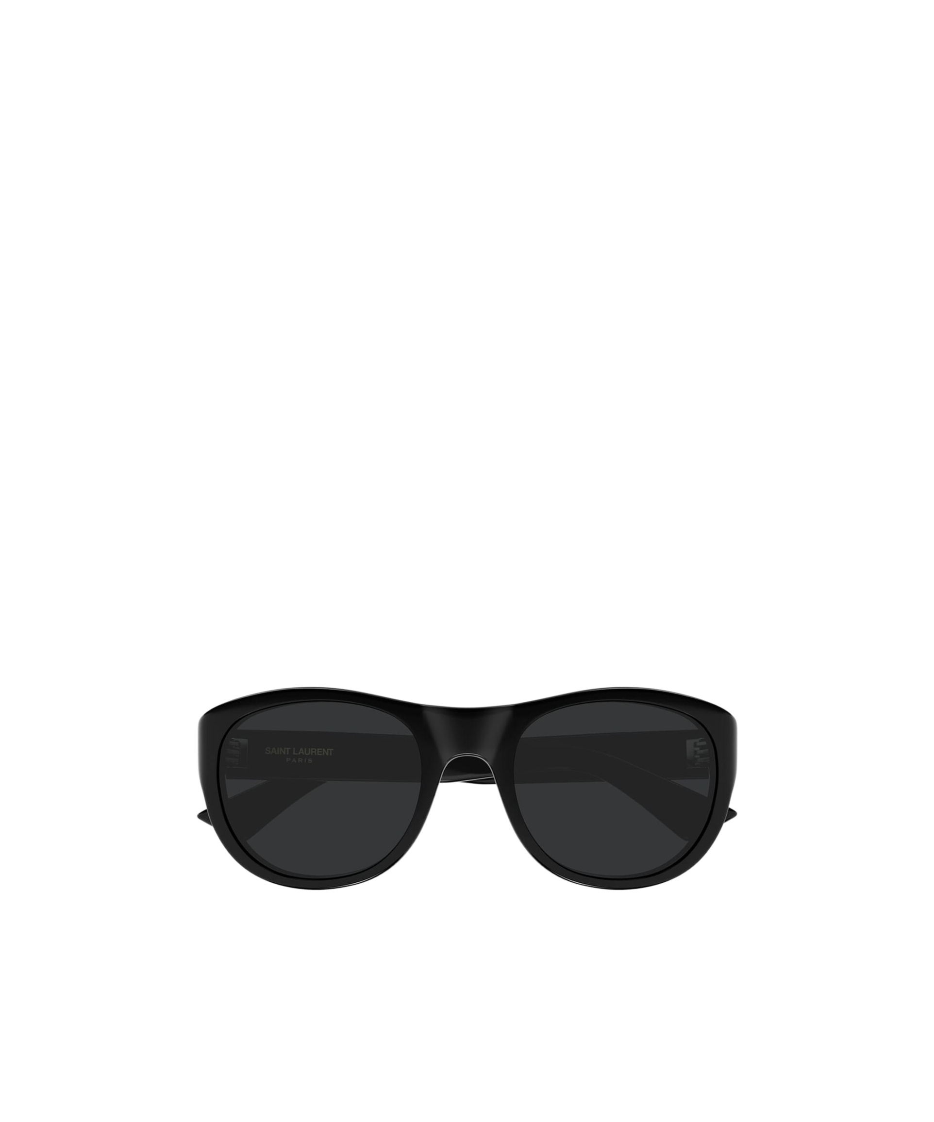 Saint Laurent Eyewear Oval-frame Sunglasses In Black