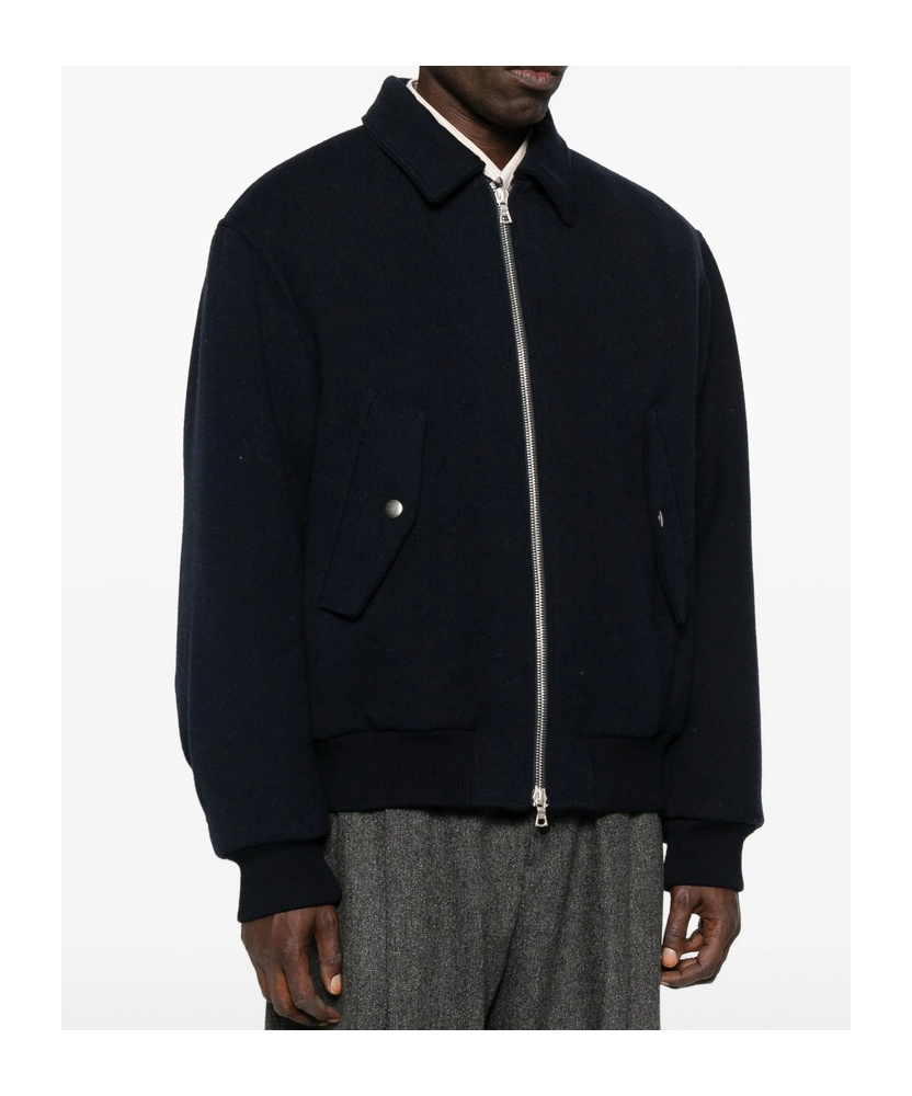 Dries Van Noten Long Sleeve Jacket In Black