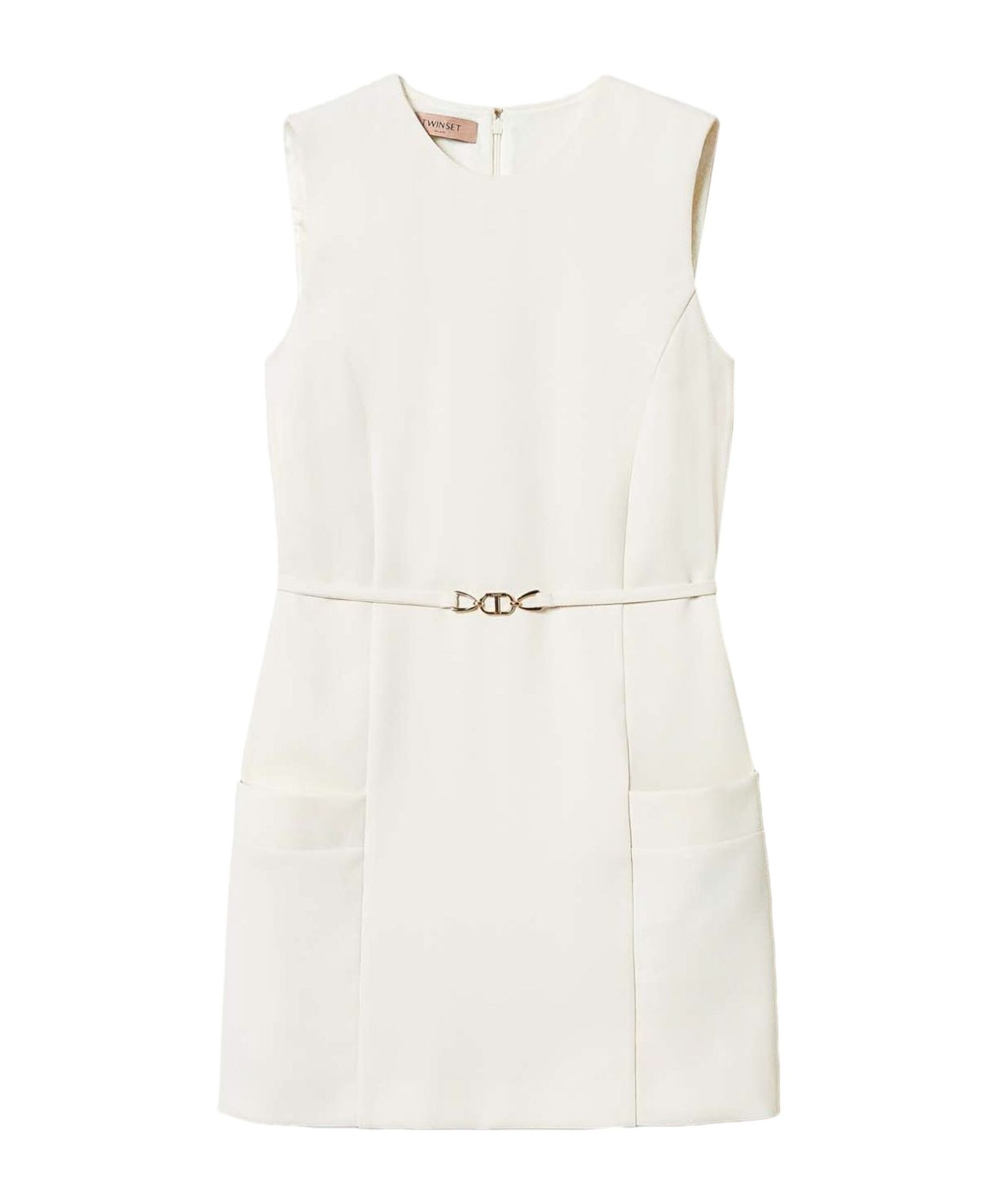 Twinset Crepe Belted Top