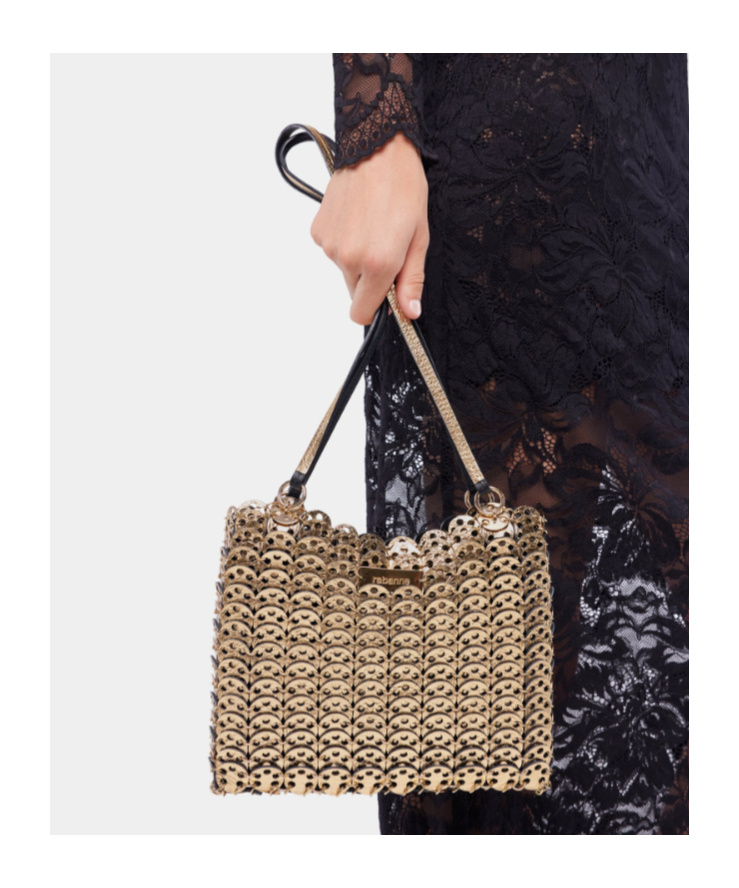 Rabanne 1969 Reversible Flip Shoulder Bag In Multi