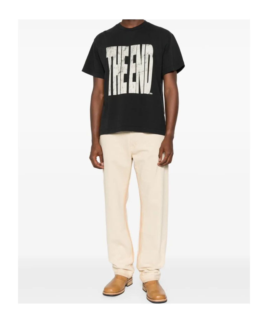 7 For All Mankind Straight-leg Jeans In Neutral
