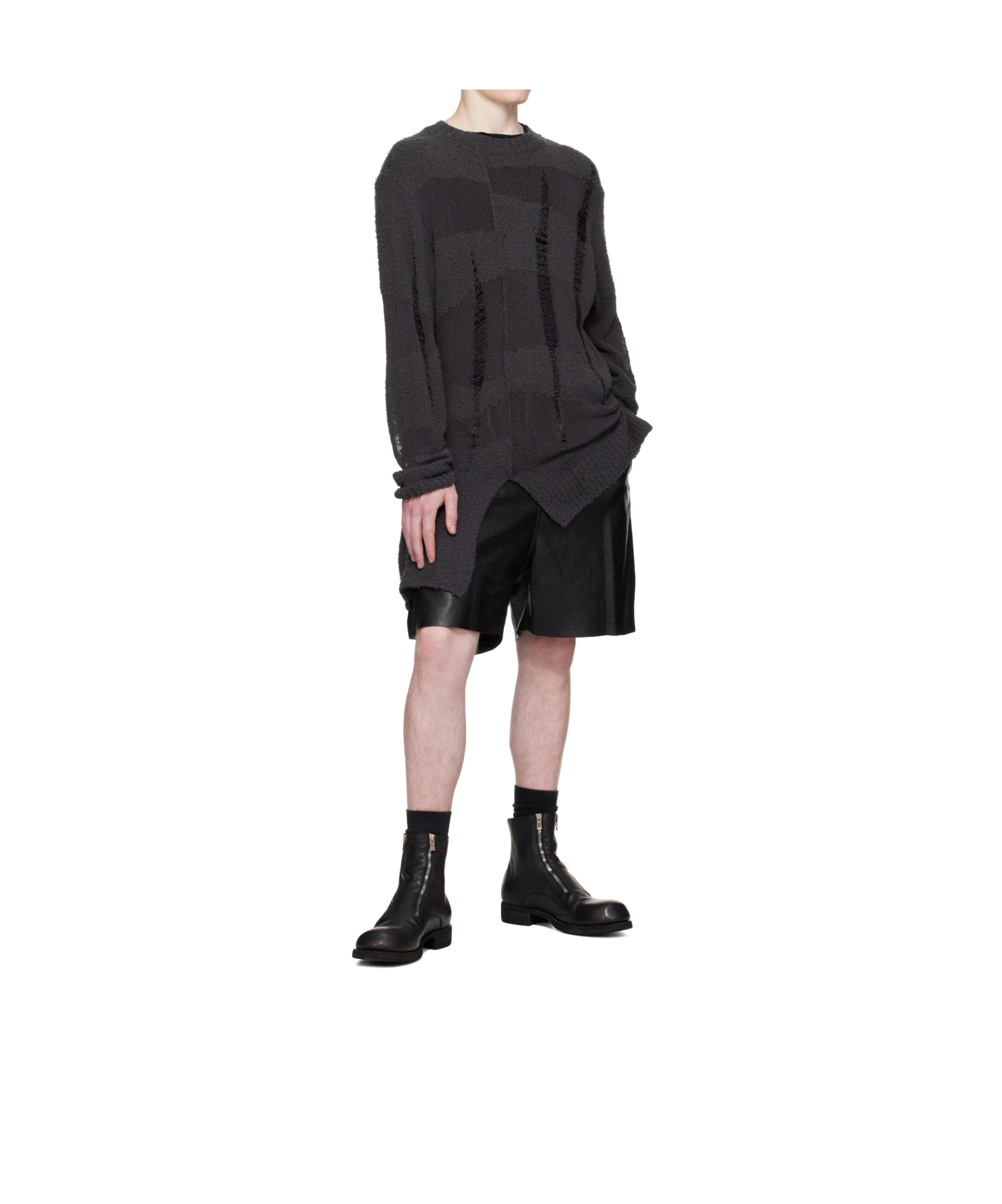 Guidi Gr07fz Ankle Boots In Black