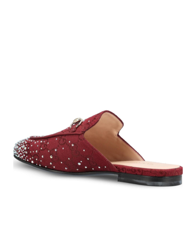 Gucci Mule Princetown In Red