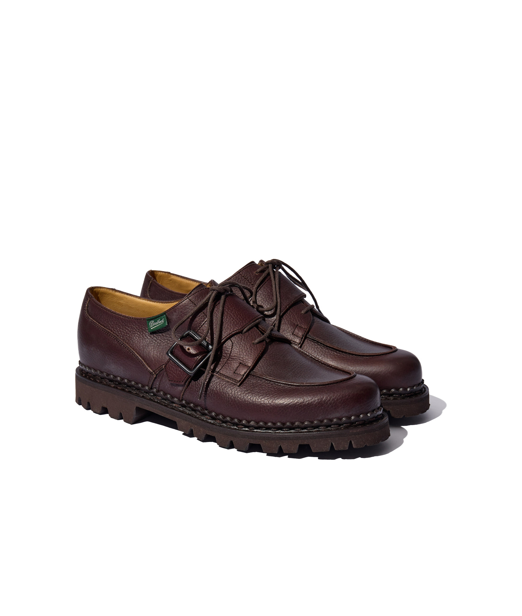 Paraboot Round-head Casual Shoes In Black
