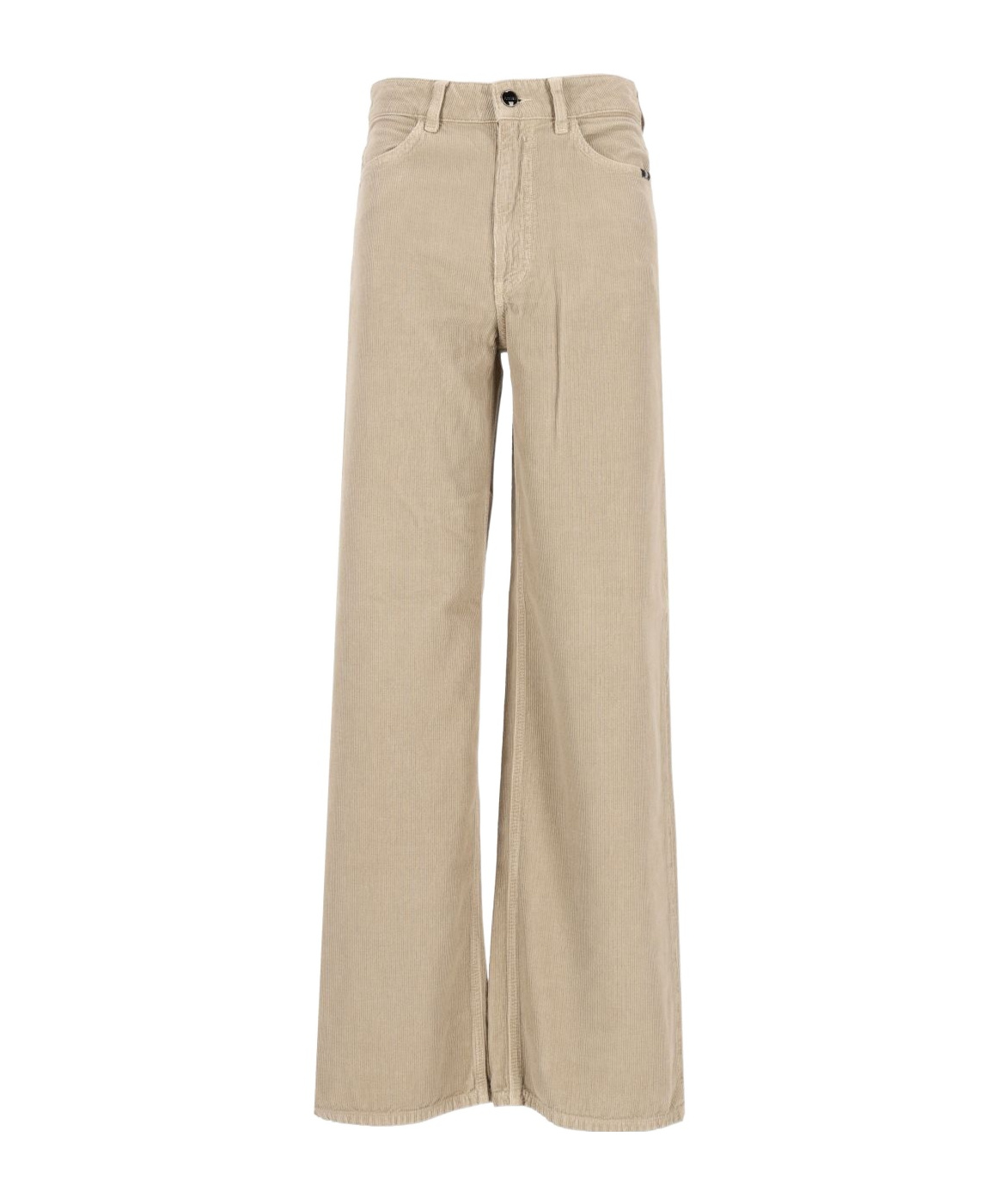 Amish Wide-leg Jeans In Neutral