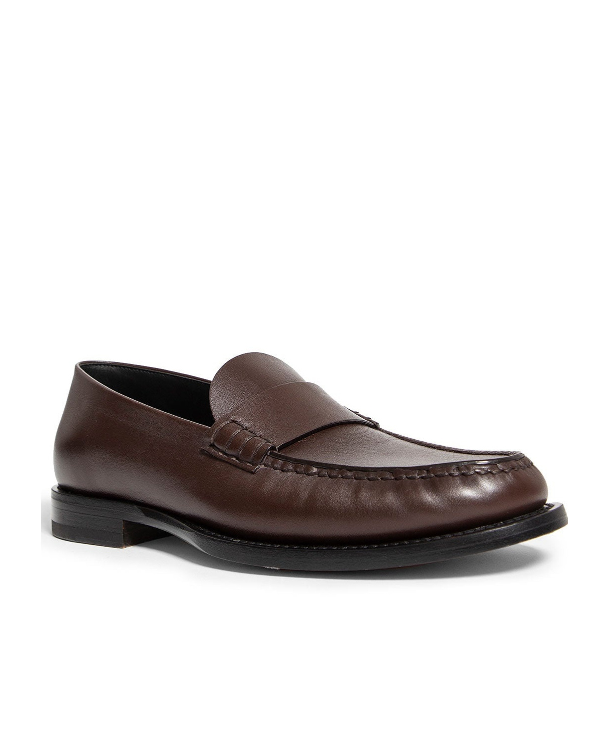 The Row Novus Slip-on Loafers In Black