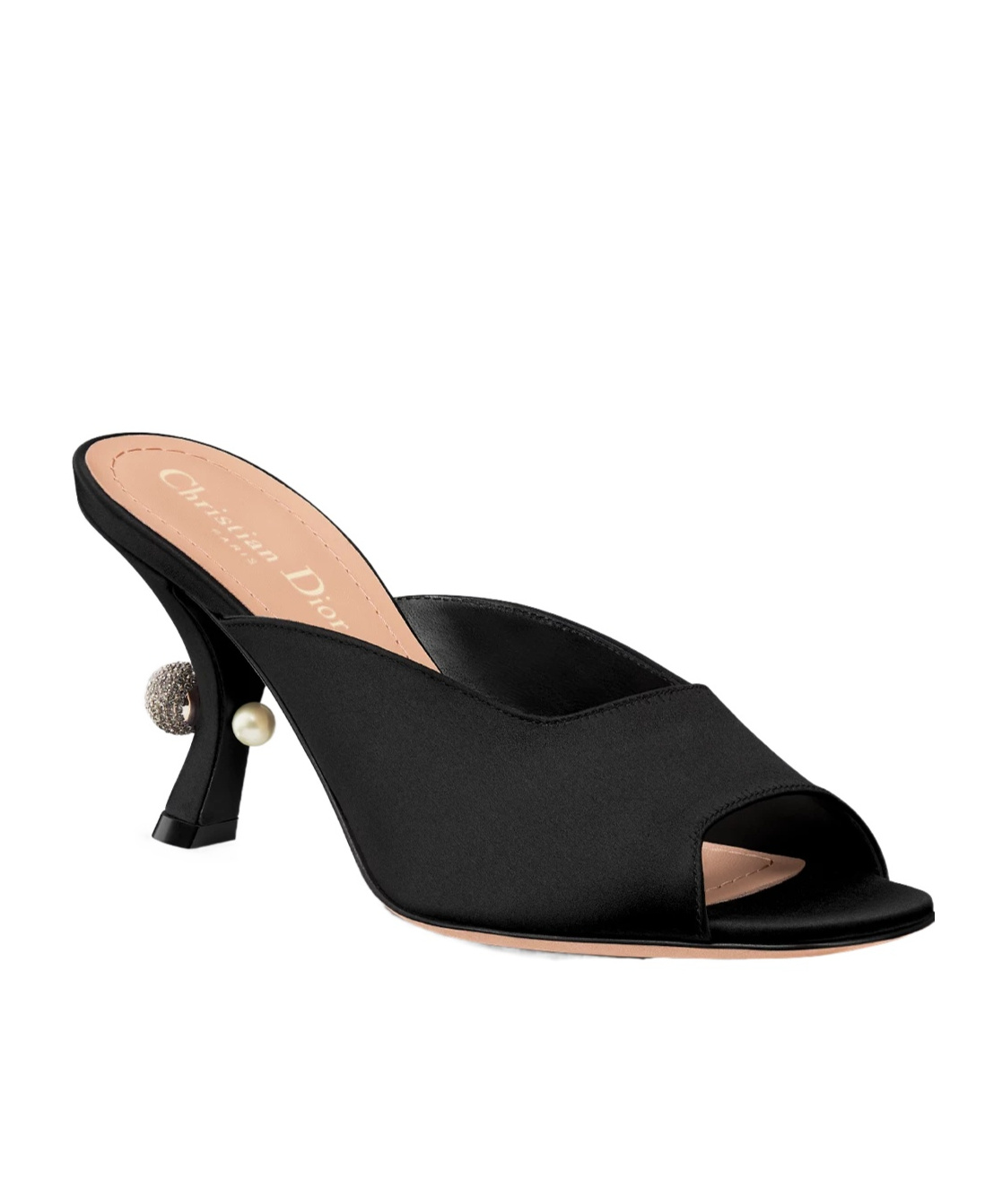 Dior Tribales Heel Sandals In Black