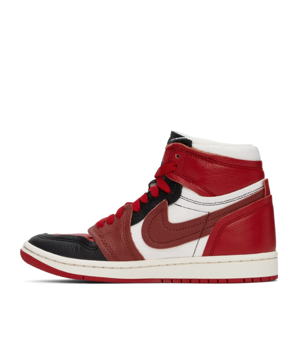 Nike High-top Casual Shoes With Lace Front In Multicolor