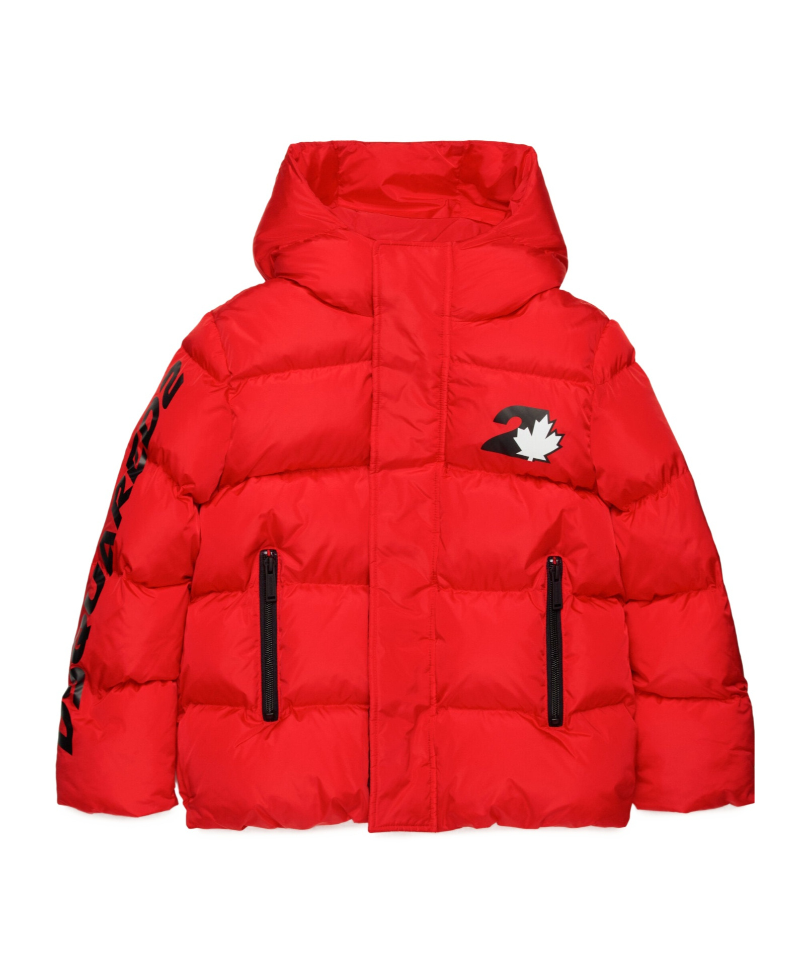 DSQUARED2 LOGO-PRINT JACKET