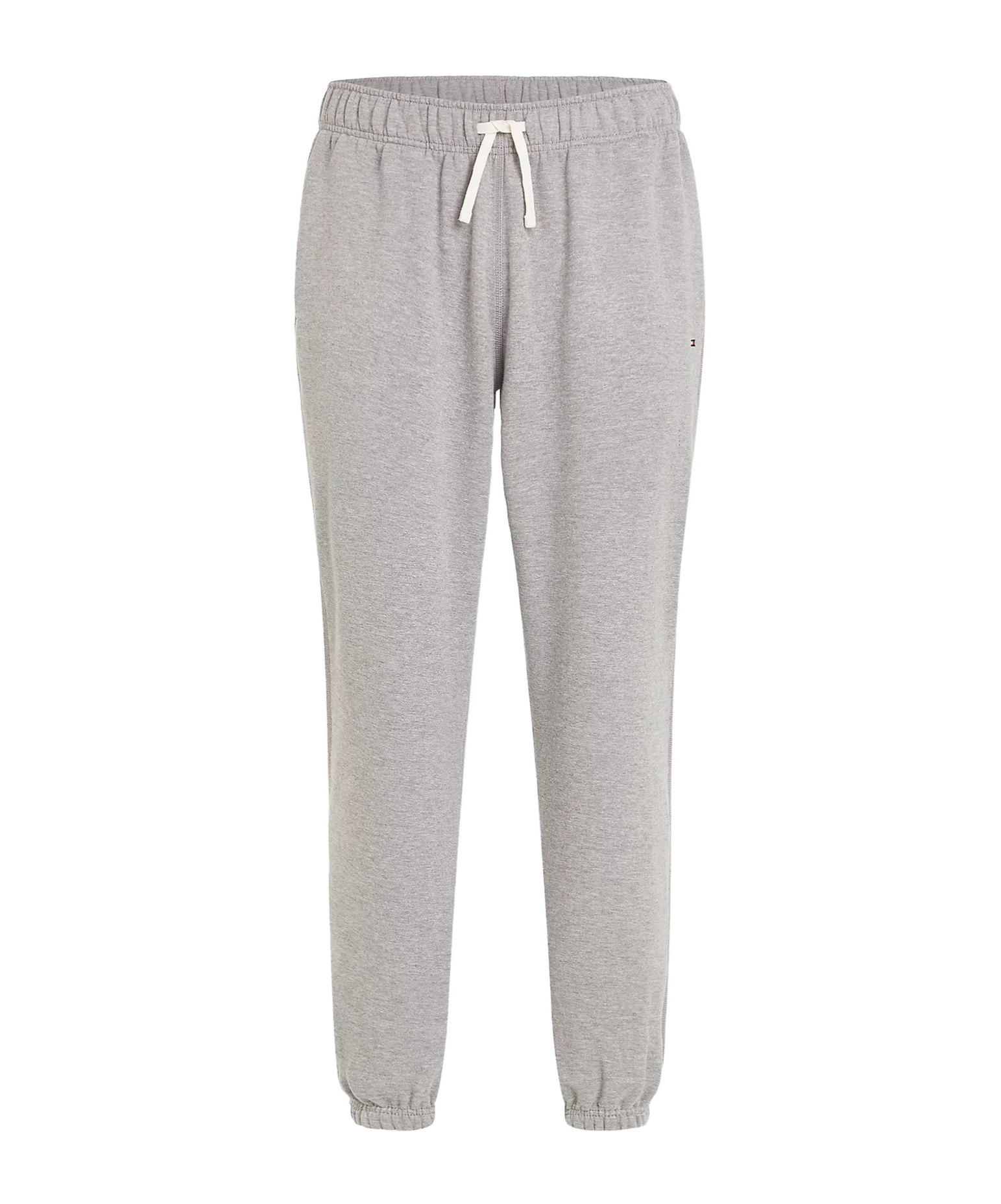 Tommy Hilfiger Cuffed Leg Fleece Joggers In Gray