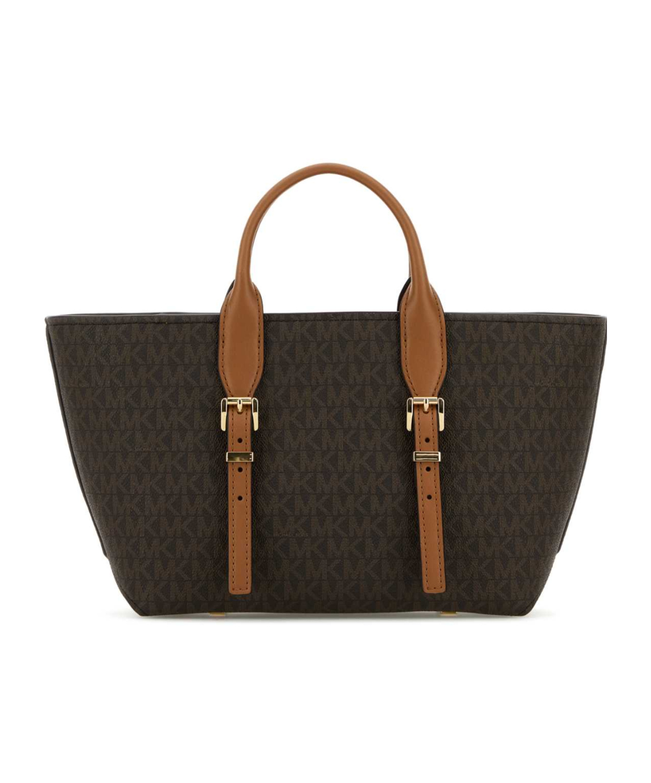 Michael Michael Kors Double-handle Shopping Bag In Black