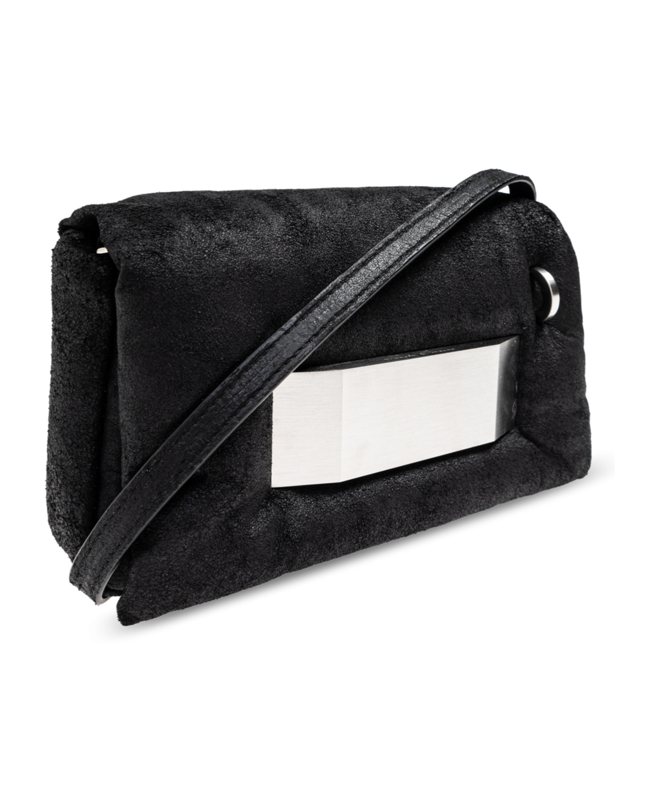 Rick Owens Flip Shoulder Bag In Black