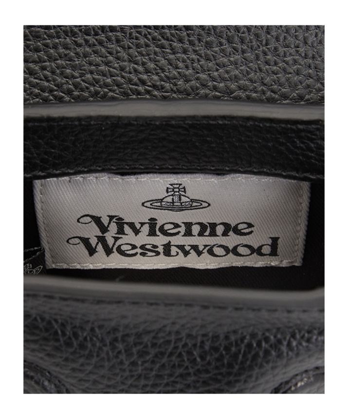 Vivienne Westwood Nano Pouch Chain Crossbody Bag In Black
