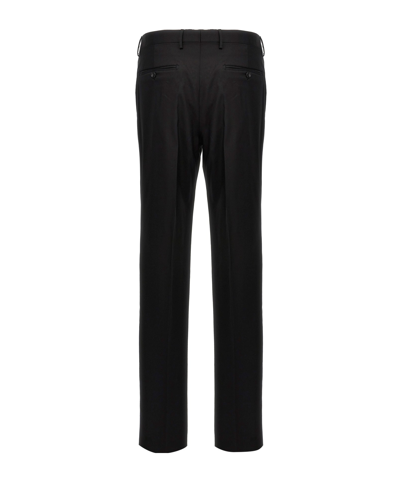 Tagliatore Naples Suit With Double Breasted Jacket In Black