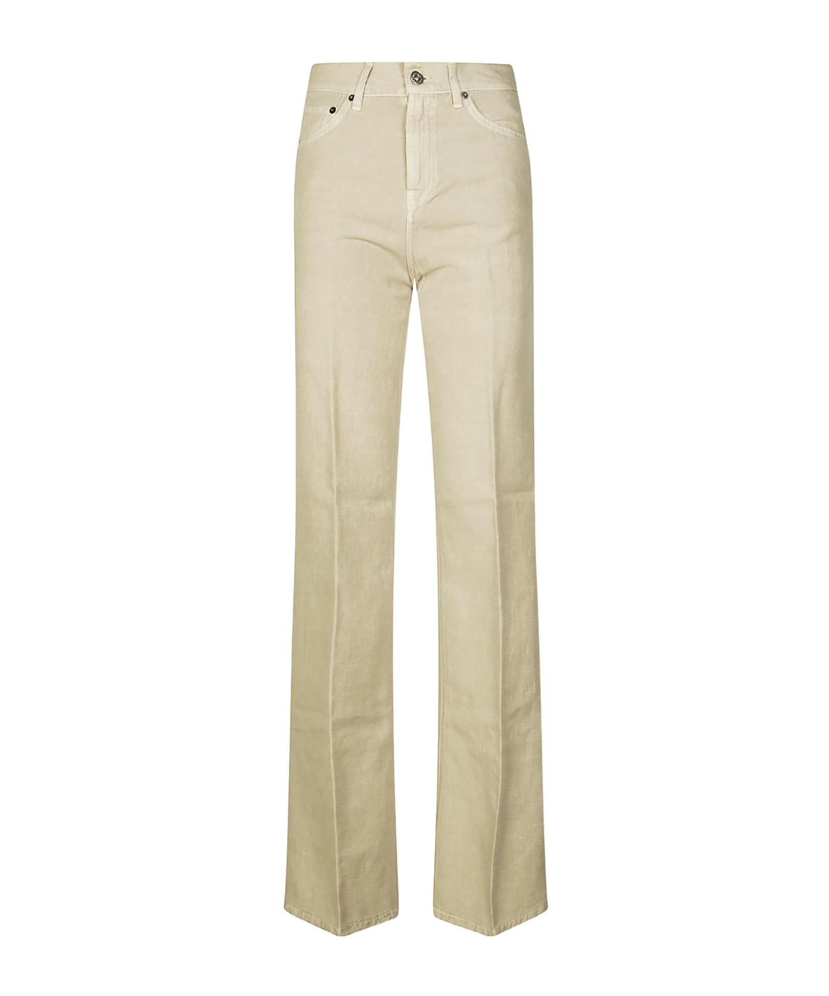 Dondup Amber Trousers With Pockets In Neutral