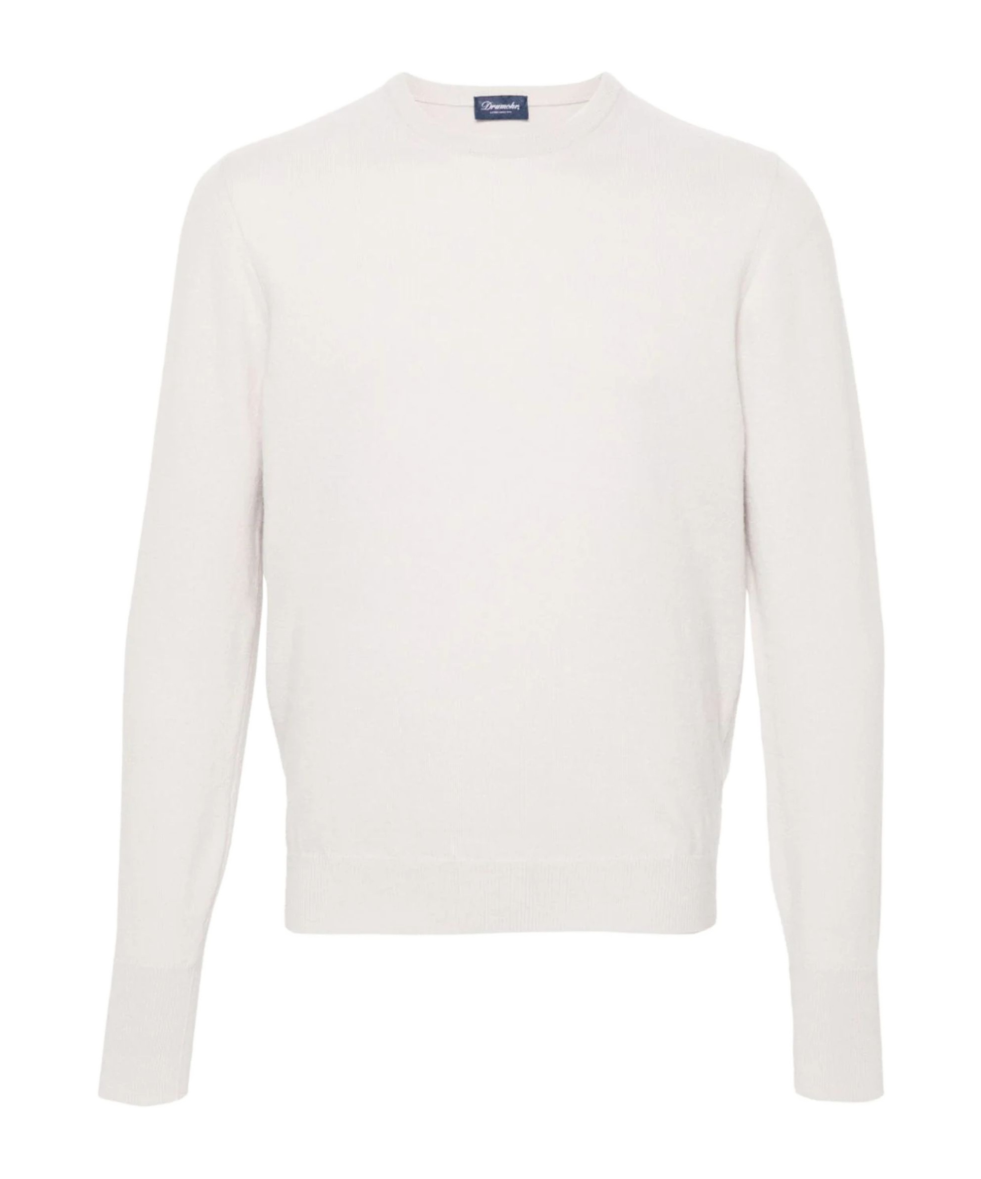 Drumohr Round Neck Sweater In White