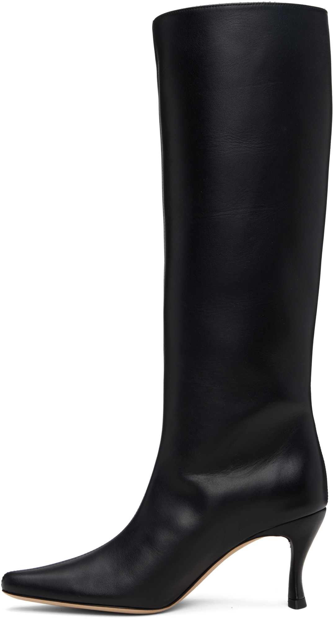By Far Black Stevie 42 Knee-high Tall Boots In Black