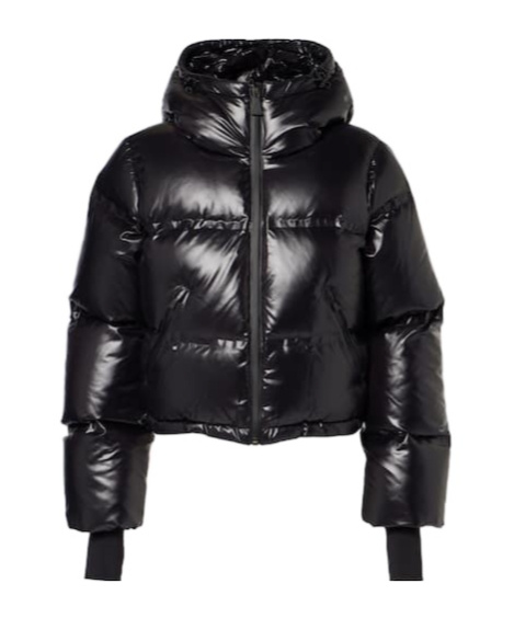 Aztech Mountain Minnie Nuke Down Ski Jacket In Black