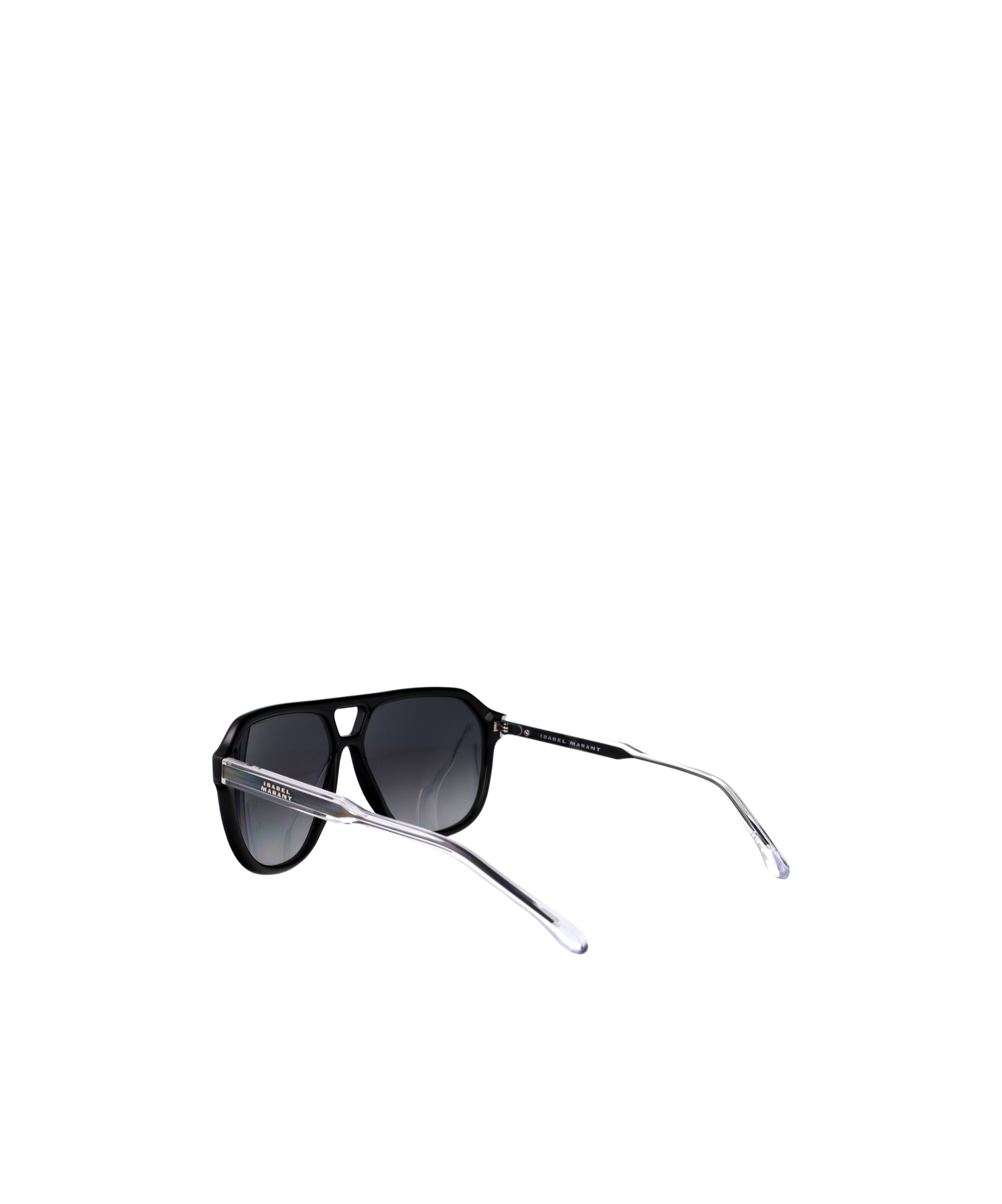 Isabel Marant Aneya Acetate Pilot Frame Sunglasses In Black