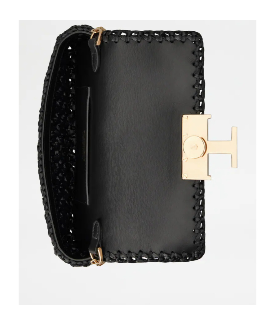 TOD'S LOGO-PLAQUE CROSSBODY BAG 