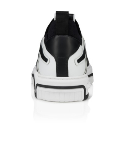 Christian Louboutin Astroflash Leather And Textile Sneakers