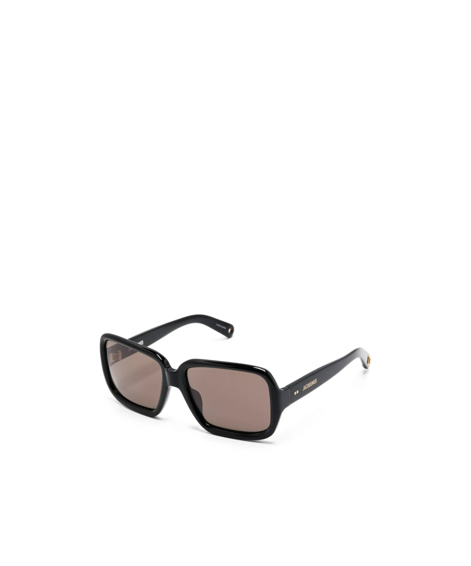 Jacquemus Cabana Square Sunglasses In Black