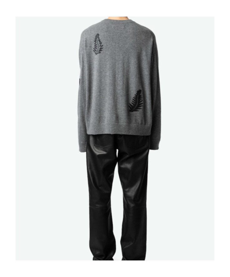 Zadig & Voltaire Long-sleeved Wool Cashmere Sweater