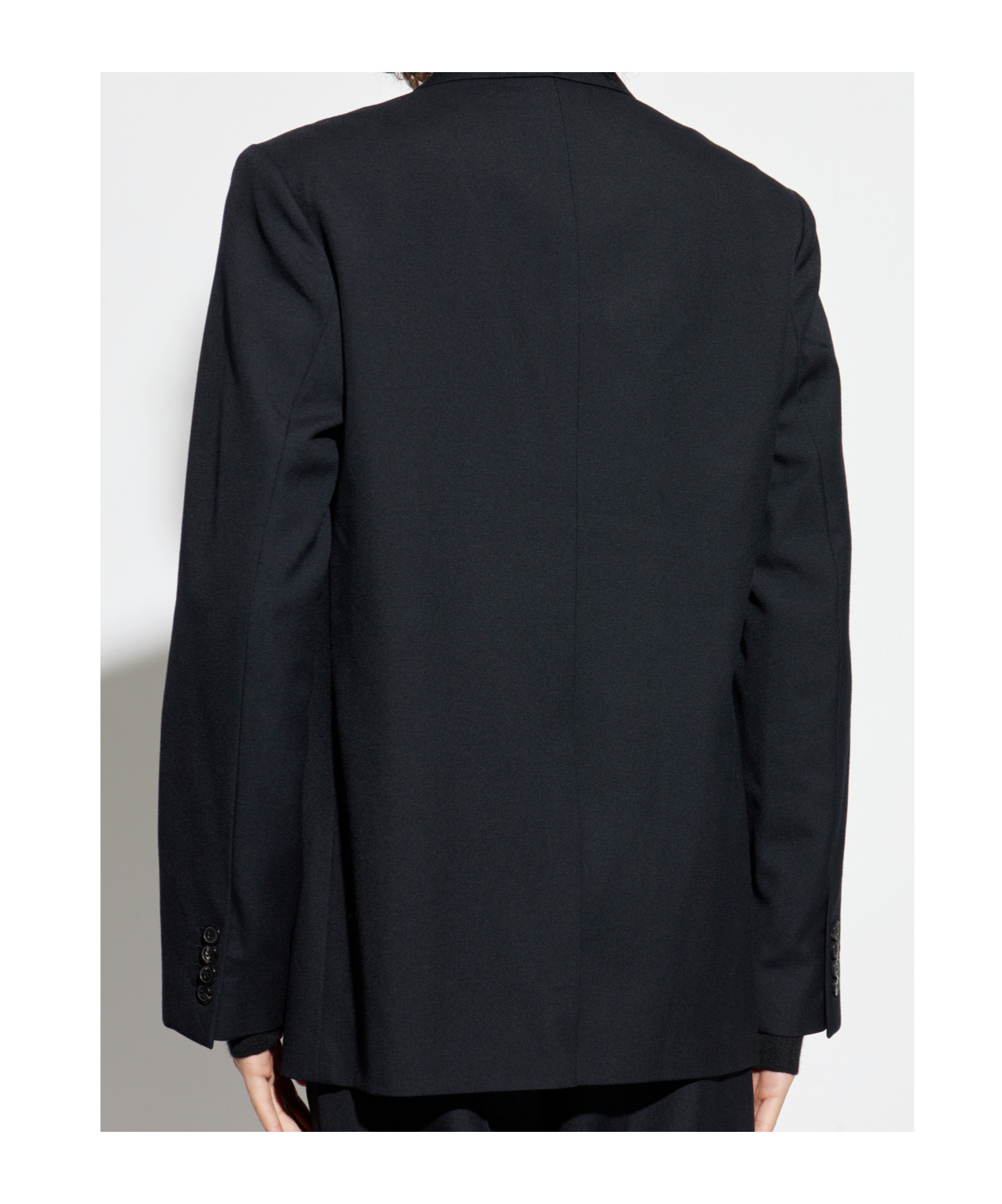Dries Van Noten Double-breasted Suit Jacket In Blue