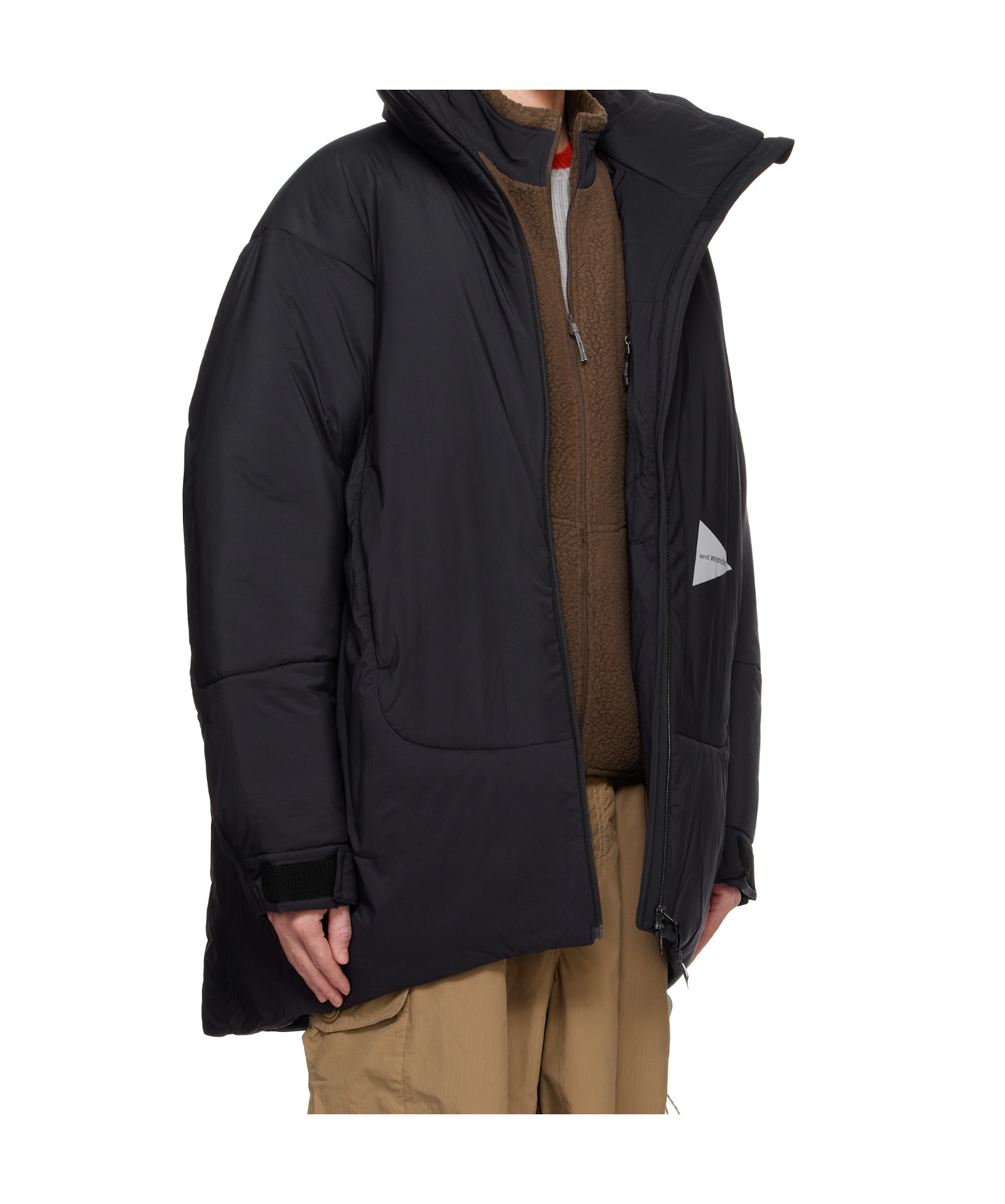And Wander Long-sleeved Cotton Clothes In Black