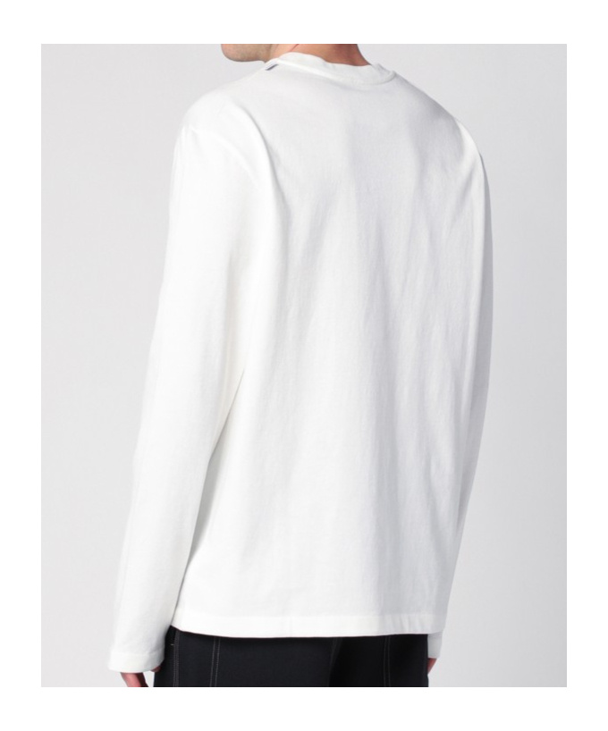 Jil Sander Ivory Cotton T-shirt In White